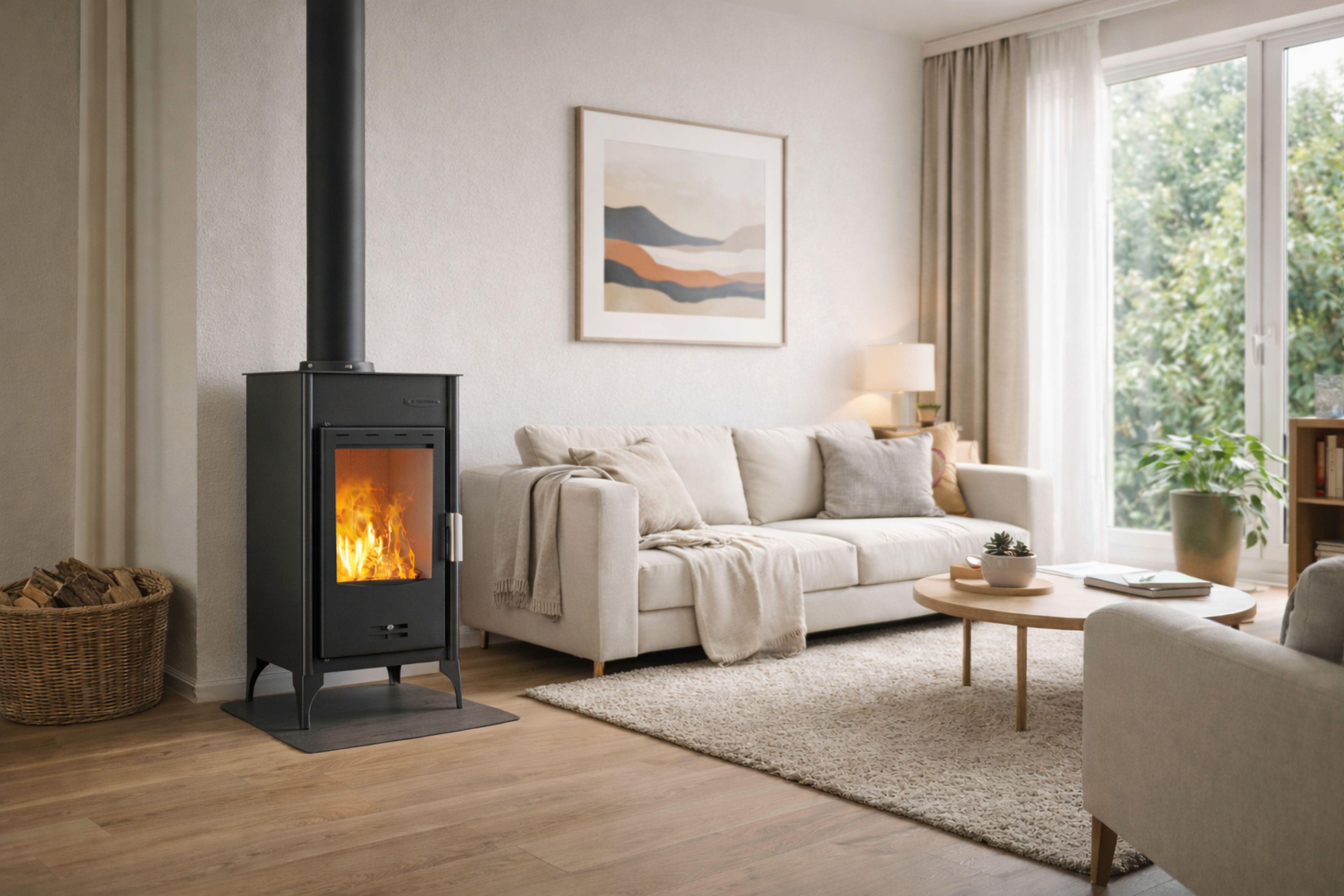 Τζάκι με ξύλα